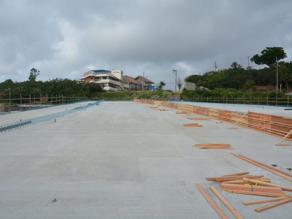 沖縄県代表的な工事現場見学